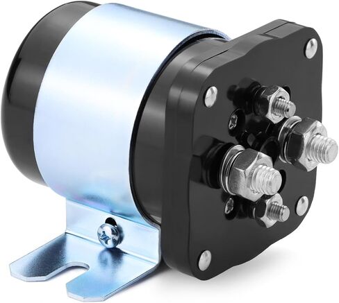 QWORK 12VDC Dual Battery Isolator with 200A Continuous and 300A Surge Power Handling - Battery Management System for Seamless Power Transition in Saudi Arabia