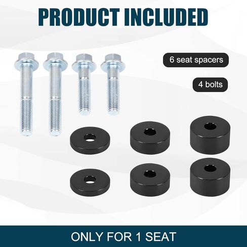 طقم رفع فاصل المقعد الأمامي 0.25 بوصة إلى 1.5 بوصة متوافق مع مجموعة تاكوما 4 رانر FJ GX الخلفية للمقعد الأمامي in Kuwait