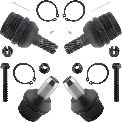 K8432T K8431T Front Upper & Lower Suspension Ball Joints Left & Right for Ford F-150 2WD 1987-1996, Pack of 4 in Saudi Arabia