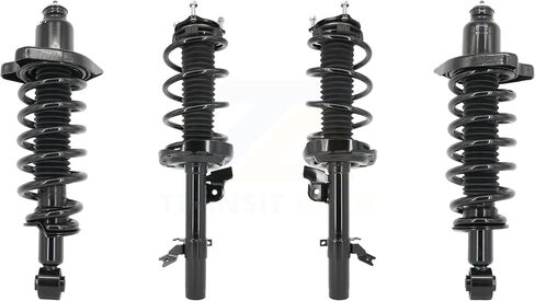 Transit Auto Front Rear Complete Suspension Shocks Strut And Coil Spring Mount Assemblies Kit Replacement For 2016-2020 Honda Pilot AWD Excludes Wheel Drive - Left Right Side (Driver Passenger) in Saudi Arabia