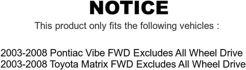 Transit Auto Front Rear Complete Suspension Shocks Strut And Coil Spring Mount Assemblies Kit Replacement For 2016-2020 Honda Pilot AWD Excludes Wheel Drive - Left Right Side (Driver Passenger) in Saudi Arabia
