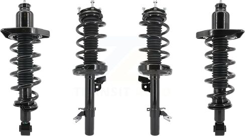 Transit Auto Front Rear Complete Suspension Shocks Strut And Coil Spring Mount Assemblies Kit Replacement For 2016-2020 Honda Pilot AWD Excludes Wheel Drive - Left Right Side (Driver Passenger) in Saudi Arabia