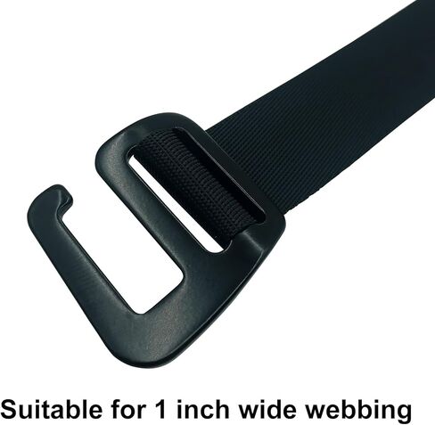 أبازيم موجة خطاف G قابلة للتعديل 25 مم أبازيم معدنية لحزام منزلق أبازيم ألومنيوم على شكل حرف G لحقيبة الظهر حزام الأمتعة حزام 8 قطع 4 أزواج in Kuwait