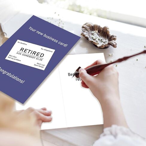 Funny Retirement Card for Men Women,Happy Retiring Card for Colleague,Congratulation Retirement Gifts for Him Her,Coworker Leaving Work Card in Kuwait