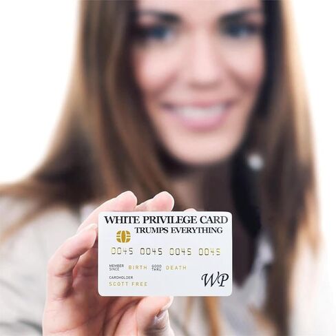 5 عبوات من بطاقات الائتمان المزيفة WP، بطاقات ملهمة لمحفظة نكتة مضحكة، بطاقات عمل بيضاء PVC ثلاثية الأبعاد لأعياد الميلاد، هدايا عيد الميلاد (أبيض، 5 عبوات) in Kuwait