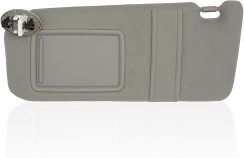 Driver Left Side Sun Visor Compatible with Toyota Camry 2007 2008 2009 2010 2011 Sun Shade with Light Replacement # 74320-33F00-B0 (Gray) in Saudi Arabia