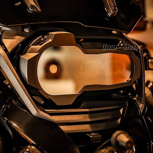 Fits for BMW R1250GS Adventure/ R1250GS (2018-2024) Motorcycle Accessories Headlight Guard Protector Headlight Protective Cover for R1200GS LC Adventure(2014-2020) (Clear Lenses) in Saudi Arabia