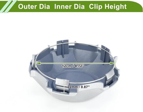 No.4260360650 قبعات مركز العجلة قبعات مركز حافة قبعات لكزس LX470 2005-2007 قبعات عجلة فضية اللون Hubcap مركز يغطي البلاستيك 1 قطعة in Saudi Arabia