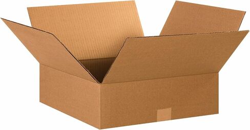 AVIDITI 15 x 15 x 5 Corrugated Cardboard Boxes, Flat 15"L x 15"W x 5"H, Pack of 25 | Shipping, Packaging, Moving, Storage Box for Home or Business, Strong Wholesale Bulk Boxes in Saudi Arabia