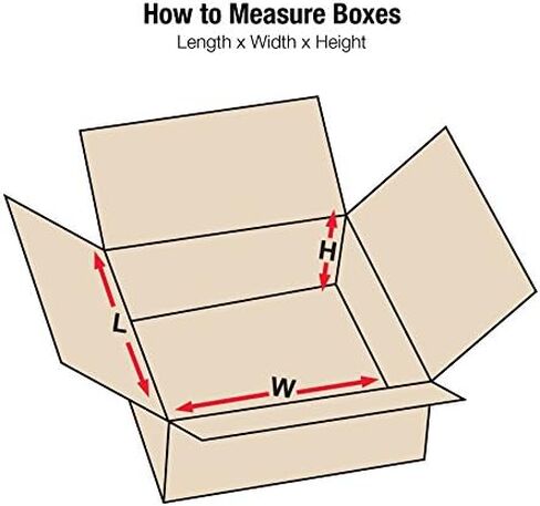 AVIDITI 15 x 15 x 5 Corrugated Cardboard Boxes, Flat 15"L x 15"W x 5"H, Pack of 25 | Shipping, Packaging, Moving, Storage Box for Home or Business, Strong Wholesale Bulk Boxes in Saudi Arabia