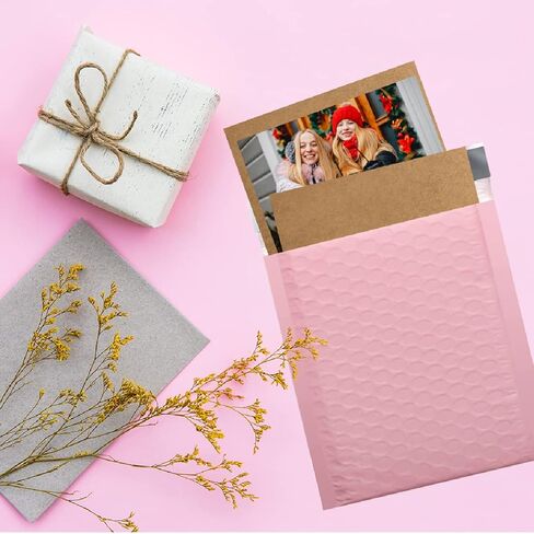 50 Packs 9x12 Inches Thick Cardboard Sheets, Premium Brown Kraft Corrugated Cardboard Paper and Corrugated Inserts Bulk for Shipping, Mailing,T-Shirts, DIY Décor and Crafts in Kuwait