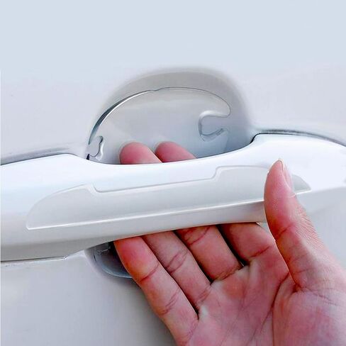 4 قطع من شريط حماية حافة باب السيارة، شرائط حماية شفافة مضادة للخدش لباب السيارة، لجميع شاحنات السيارات والشاحنات in Kuwait