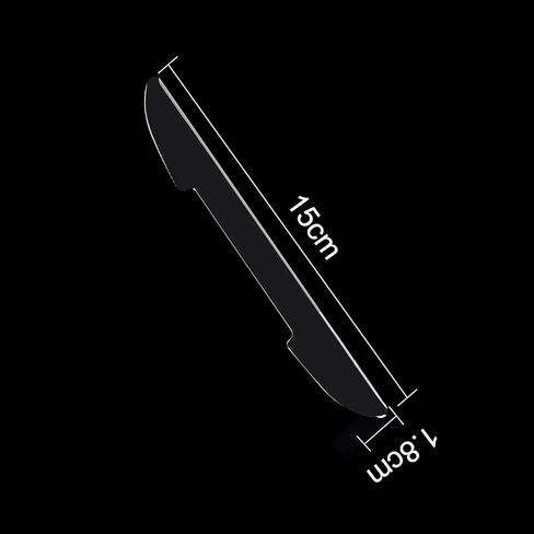 4 قطع من شريط حماية حافة باب السيارة، شرائط حماية شفافة مضادة للخدش لباب السيارة، لجميع شاحنات السيارات والشاحنات in Kuwait