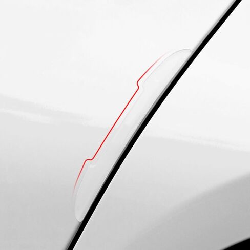 4 قطع من شريط حماية حافة باب السيارة، شرائط حماية شفافة مضادة للخدش لباب السيارة، لجميع شاحنات السيارات والشاحنات in Kuwait