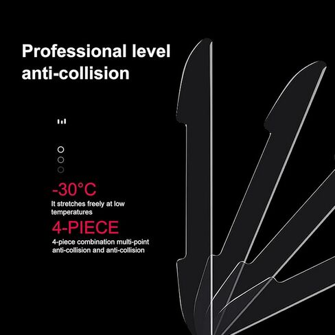 4 قطع من شريط حماية حافة باب السيارة، شرائط حماية شفافة مضادة للخدش لباب السيارة، لجميع شاحنات السيارات والشاحنات in Kuwait