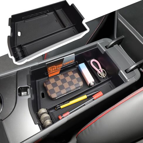 منظم وحدة التحكم المركزية TACORBO متوافق مع ملحقات Hyundai Sonata 2024، صينية إدخال مسند الذراع (ليس لنماذج ما قبل 2024)، أسود in Kuwait