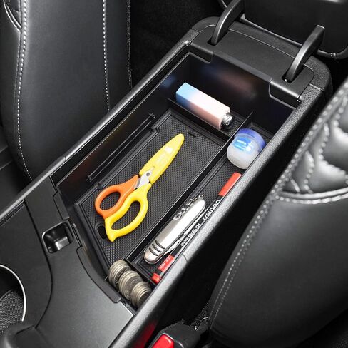 منظم وحدة التحكم المركزية TACORBO متوافق مع ملحقات Hyundai Sonata 2024، صينية إدخال مسند الذراع (ليس لنماذج ما قبل 2024)، أسود in Kuwait