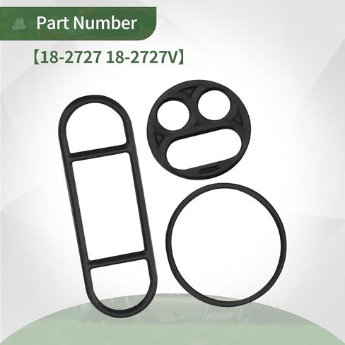 كيتشن كيبر 18-2727 فولت طقم إصلاح صمام الوقود لكاواساكي KVF400، KVF300 برايري، KLX110، VN1500D/E فولكان كلاسيك، ZX900B نينجا ZX-9R، ياماها سوزوكي DR350، يستبدل 1752110001 in Kuwait