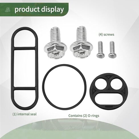 كيتشن كيبر 18-2727 فولت طقم إصلاح صمام الوقود لكاواساكي KVF400، KVF300 برايري، KLX110، VN1500D/E فولكان كلاسيك، ZX900B نينجا ZX-9R، ياماها سوزوكي DR350، يستبدل 1752110001 in Kuwait