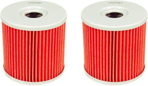 Outlaw Racing ORF681 Performance Oil Filter Compatible with Hyosung GT650 GT650R GT650S GV650 ST7 Street Motorcycle Replaces KN681 in Saudi Arabia