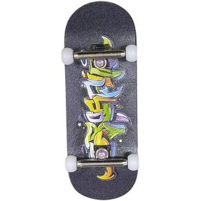 Professinal Fingerboard Complete 34mmx96mm Maple Wood 5 Layers Wood UV Printing Deck Board (Big Mouth) in Kuwait