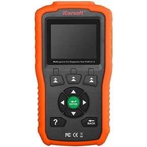 All System OBD2 Scanner for Porsche, iCarsoft POR V1.0(Enhance Version) in-Depth Diagnostic Scan Tool Automotive Code Reader with Oil/SAS Reset, Battery Test, Live Graph Data-Full OBD Maintenance
