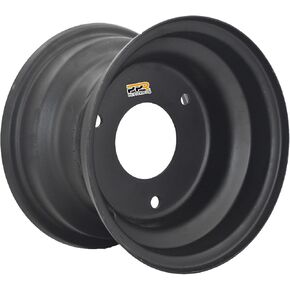 7" Wheel Rim with 3 Holes Fits for Most of 110-125cc Go-Kart, ATV, Taotao 16x8-7 Tire(Black)