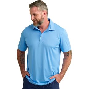 HUK Men's Pursuit, Performance Short Sleeve Polo Shirt