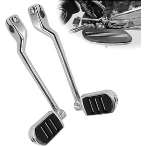 Heel Toe Shift Pegs Compatible with Harley Davidson 1986-2017 FL Softail,1988-2023 Touring Road King Road Glide Street Glide Electra Glide and 2008-later Trike,Front and Rear Levers w/Shifter Pegs