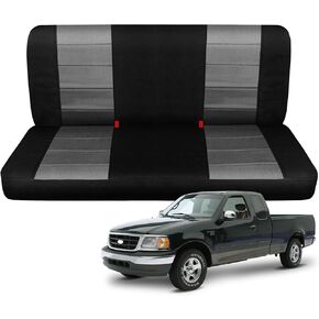 SAPUBK Custom-Fit Seat Covers Replace for 1997-2003 Ford F-150 Super Cab Rear 40/60 Split Bench