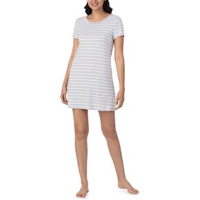 Nautica Womens Sleep Shirt Soft Stretch Jersey Short Sleeve Night Shirt