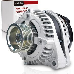 High Output Alternator for/-Acura MDX RL TL, for/-Honda Odyssey 2005-2007, Pilot 2005-2008, for/-Ridgeline 2007 2008, 130Amp 12V CW 6-Groove Pulley, Auto Part 31100-RDJ-A01