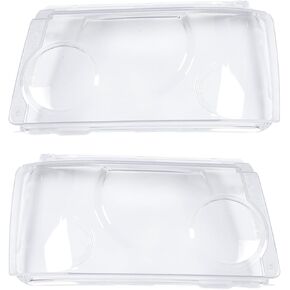 Headlight Lens Cover No.XBC501652LZN/XBC501642LZN Headlight Headlamp Lense Clear Lens Cover for Land Rover Range Rover Sport 2006-2009 PC Clear Durable