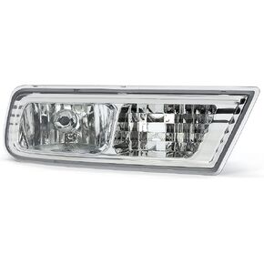 HECASA Fog Light Compatible with 2010-2013 Acura MDX Pair LH RH Fog Lamp without Bulbs Driver Side & Passenger Side Replacement for AC2594101 AC2595101