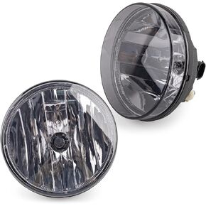 RP Remarkable Power, Fog Light for 2007 2008 2009 2010 2011 2012 2013 Sierra 1500 & 2007-2014 Sierra 2500 HD/ 3500 HD (Not Fits Classic Models) Clear Bumper Fog Lamps Pair with H3 12V-55W Bulbs FL7083
