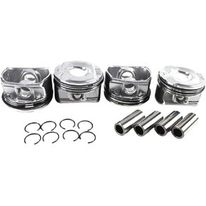 4PCS Pistons Ring Set 11257566019 Fit for 2006-2016 MINI R55-R61 N14 TURBO Cooper Countryman, aftermarket part Replace, OE 11257576973