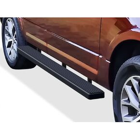APS Running Boards (Nerf Bars Side Steps Step Bars) Compatible with Ford Expedition 2003-2017 (Exclude EL Model) (Not Fit Funkmaster Flex Edition) (Black Powder Coated 5in)