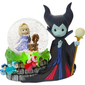 Precious Moments 241105 May Kindness Abound Disney Sleeping Beauty Resin/Glass Musical Snow Globe