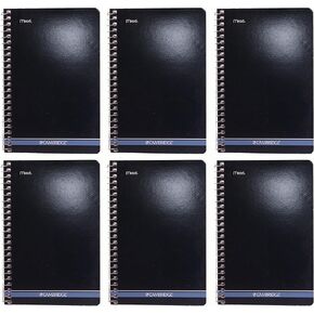 Mead Cambridge Memo Book, 4"x6", College Ruled, 70 sheets, Pack Of 6