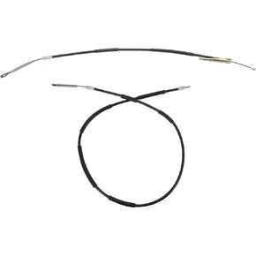 TRQ Rear Parking Brake Cable Compatible with 1995-2001 Ford Explorer 2001-2002 Explorer Sport 1997-2001 Mercury Mountaineer