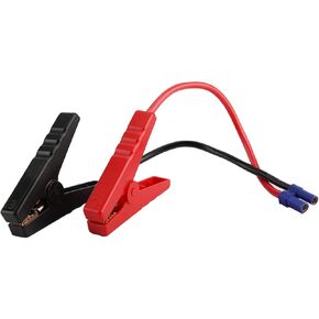 Clips Booster Jumper Cable, Car Emergency Jump Starter Battery Clip Test Clamp EC5 Plug Connector 12V