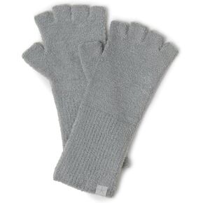 Barefoot Dreams® CozyChic Lite® Fingerless Gloves, Moonbeam, Small/Medium