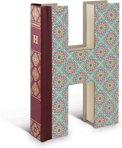 IF الكتب الأبجدية-حرف H، ذهبي/عاجي in Kuwait