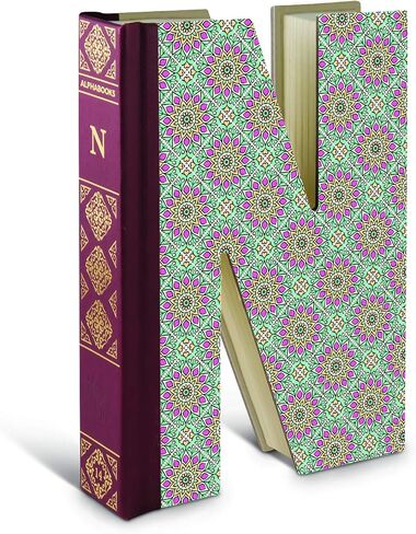 IF الكتب الأبجدية-حرف H، ذهبي/عاجي in Kuwait