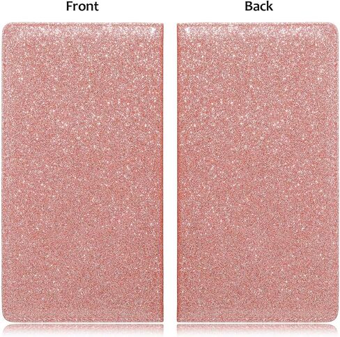 Frienda 2 Pieces Car Registration and Insurance Holder Auto Registration Card Holders Vehicle Glove Box Car Organizer for Documents Driver License Holders (Glitter Pink) in Saudi Arabia