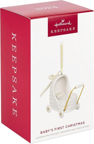 Hallmark Keepsake Christmas Ornament 2024, Disney Winnie the Pooh A Snuggly First Christmas 2024, Gifts for Disney Fans in Saudi Arabia