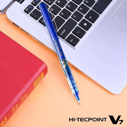 Pilot 019576 Hi-Tecpoint V7 Pen (Blue - Pack of 8) in Saudi Arabia