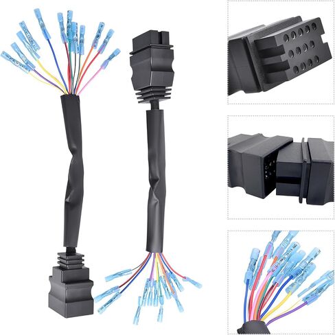MSC04753 MSC04754 Snow Plow Wiring Harness Repair Kit 13 Pin Connector Fit Boss Snowplow Blade 13-Pin Plow and Vehicle Side Replace 1304745, 1304744, MSC03744, MSC03743, MSC04581 in Saudi Arabia