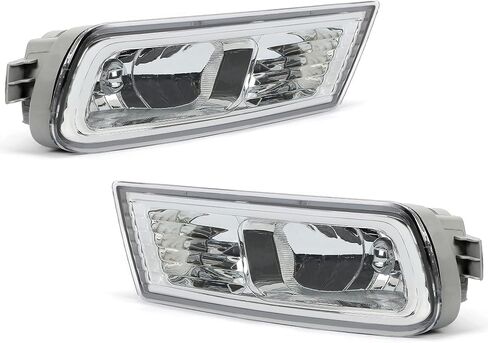 HECASA ضوء الضباب متوافق مع 2010-2013 Acura MDX زوج LH RH مصباح الضباب بدون لمبات استبدال جانب السائق وجانب الركاب لـ AC2594101 AC2595101 in Kuwait