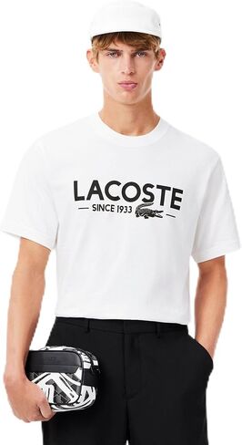 Lacoste Men's Classic Fit Cotton Jersey T-Shirt in Saudi Arabia